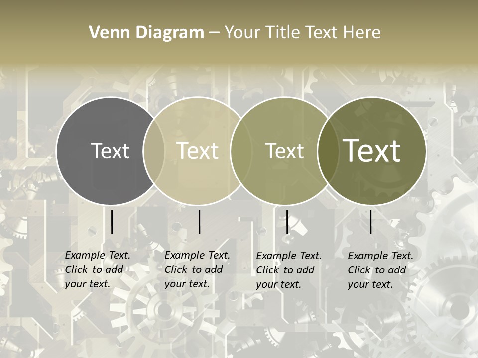 Clock Business Textured PowerPoint Template