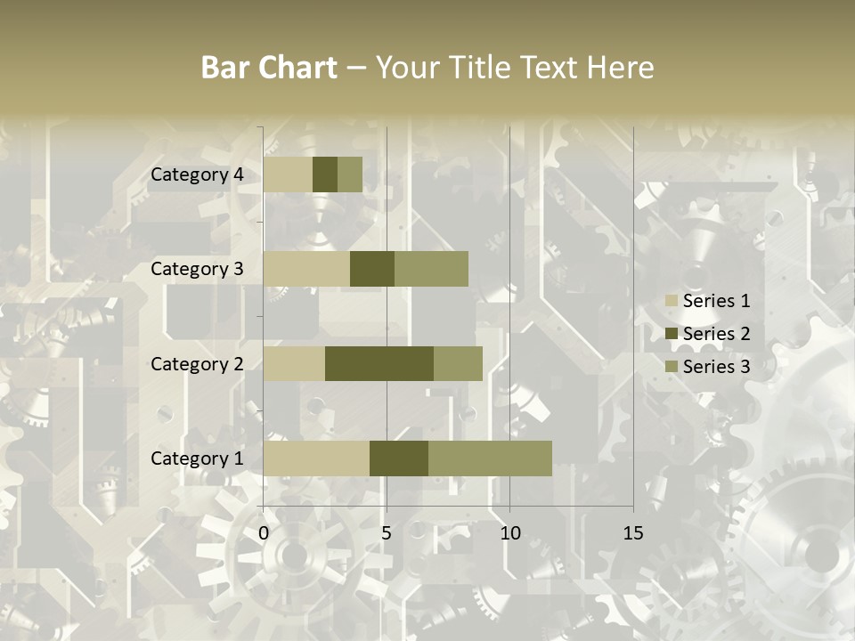 Clock Business Textured PowerPoint Template