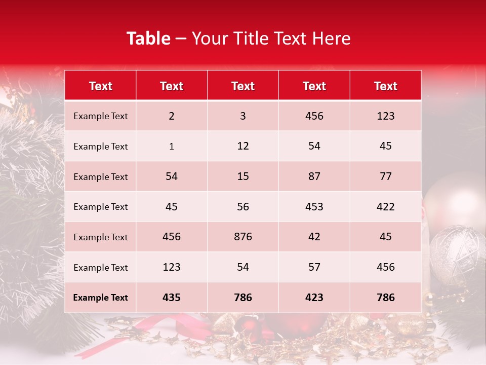 Star Tinsel Glow PowerPoint Template