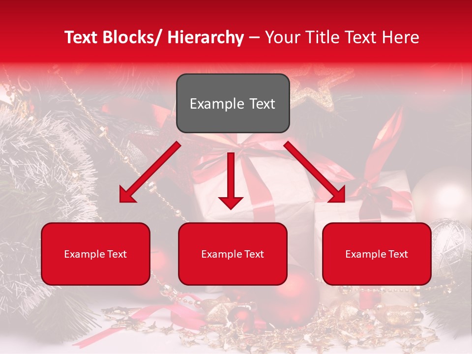 Star Tinsel Glow PowerPoint Template