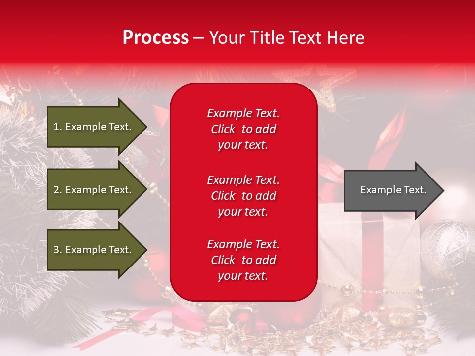 Star Tinsel Glow PowerPoint Template