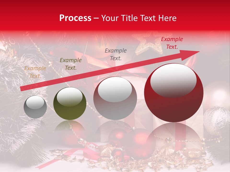 Star Tinsel Glow PowerPoint Template