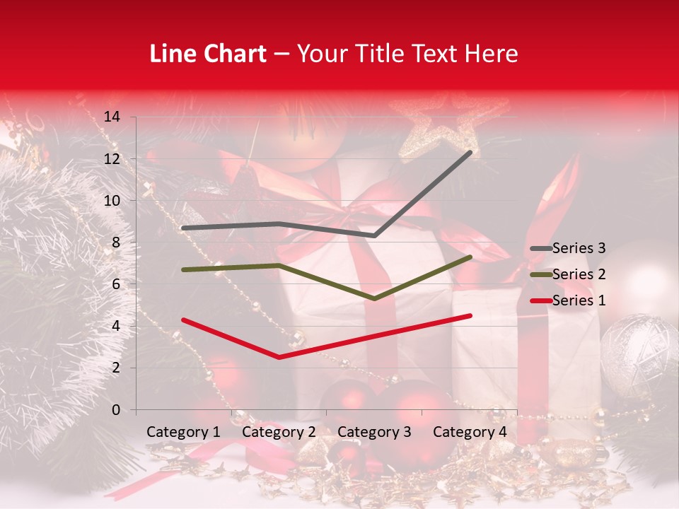 Star Tinsel Glow PowerPoint Template