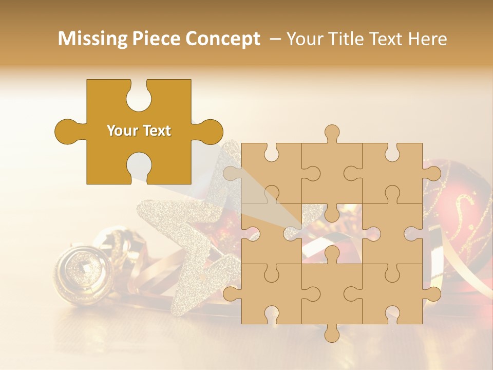 Merry Christbaumkugel Dezember PowerPoint Template