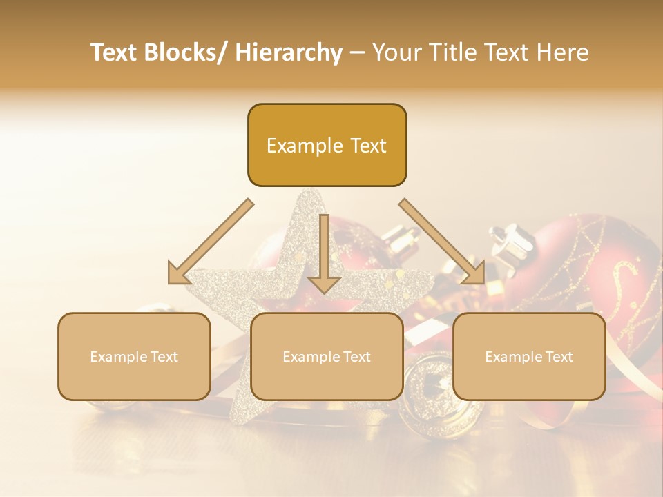 Merry Christbaumkugel Dezember PowerPoint Template