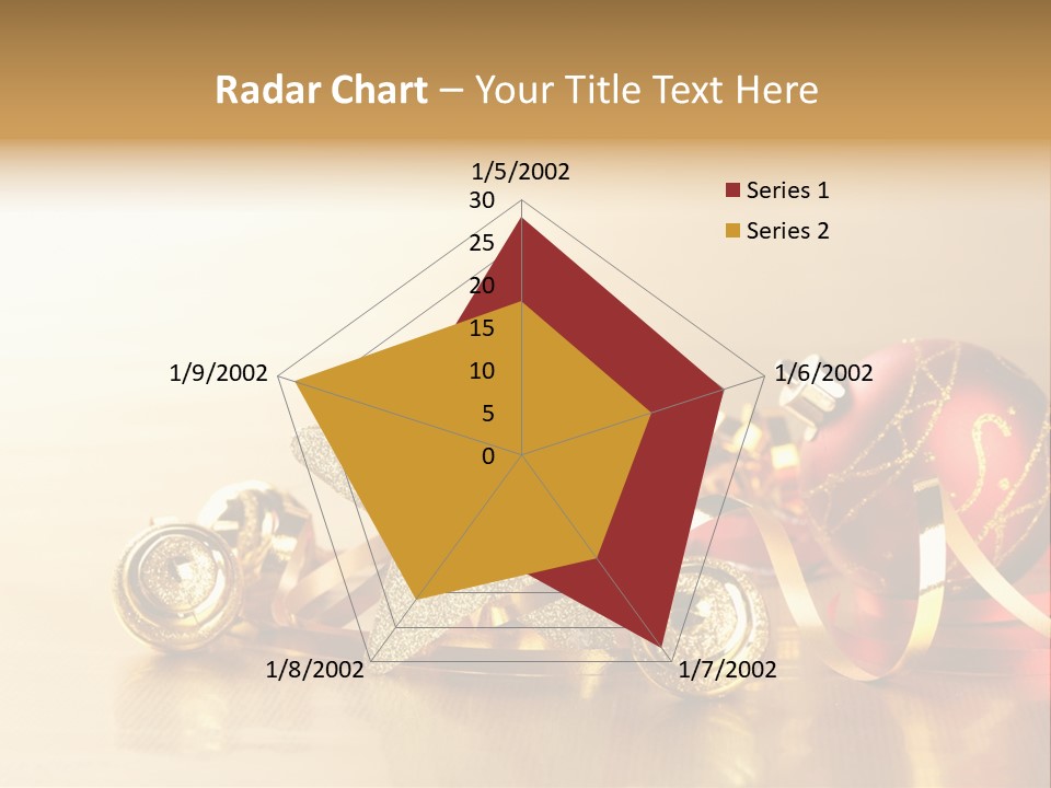 Merry Christbaumkugel Dezember PowerPoint Template