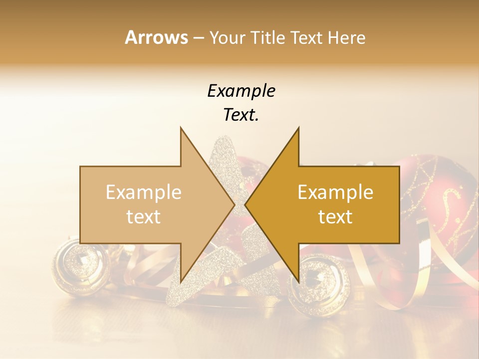 Merry Christbaumkugel Dezember PowerPoint Template