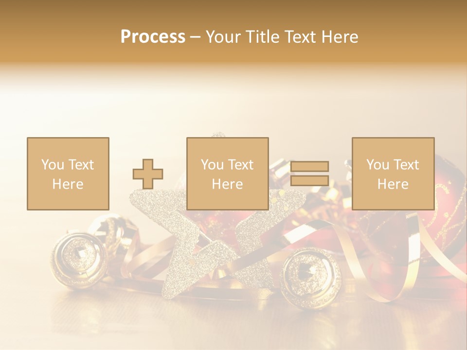 Merry Christbaumkugel Dezember PowerPoint Template