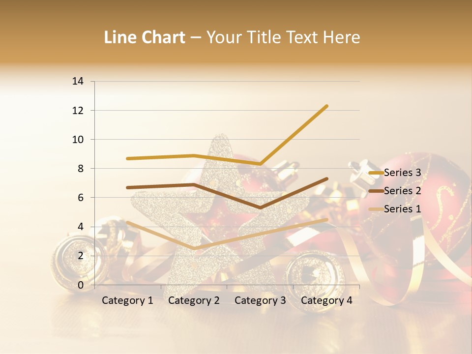 Merry Christbaumkugel Dezember PowerPoint Template