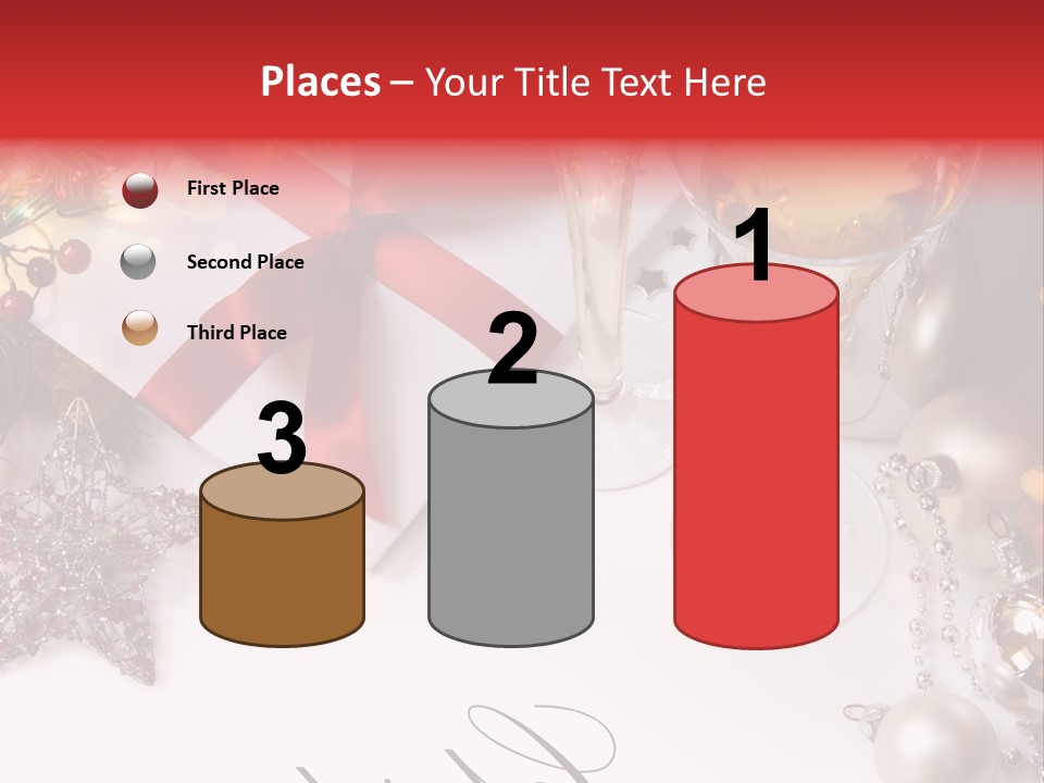 Pattern Bauble Communications PowerPoint Template