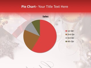 Pattern Bauble Communications PowerPoint Template