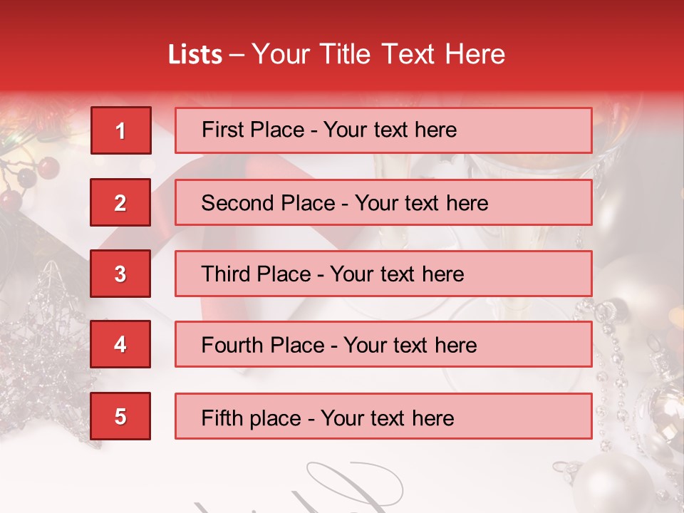Pattern Bauble Communications PowerPoint Template