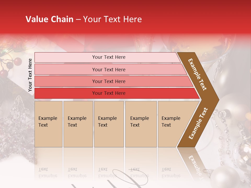 Pattern Bauble Communications PowerPoint Template