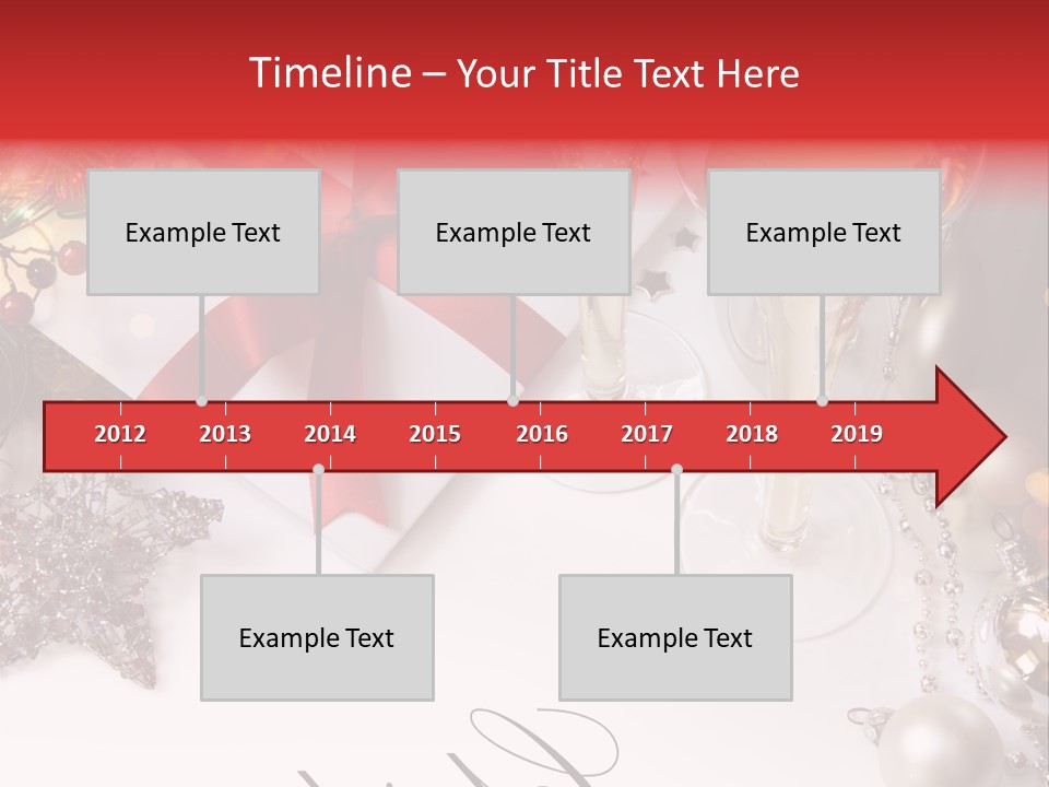 Pattern Bauble Communications PowerPoint Template