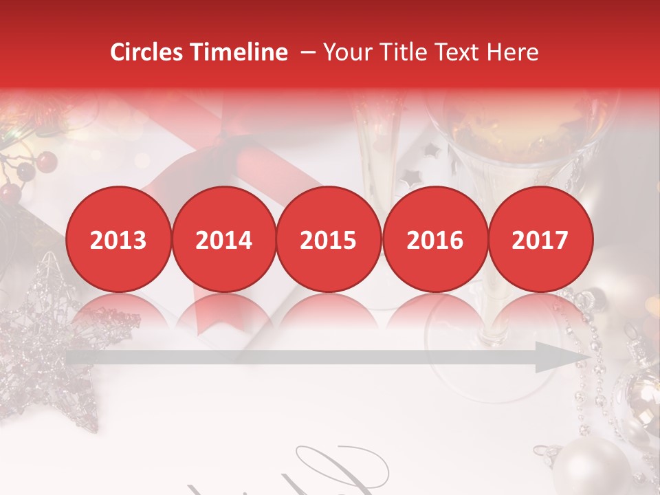 Pattern Bauble Communications PowerPoint Template