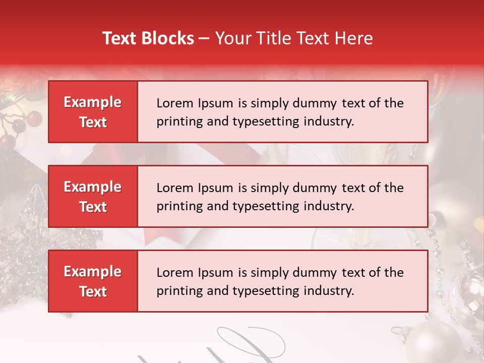 Pattern Bauble Communications PowerPoint Template