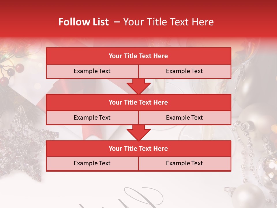 Pattern Bauble Communications PowerPoint Template