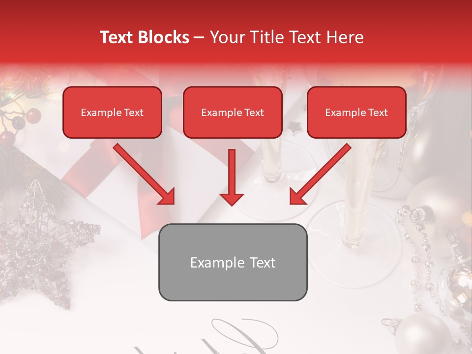 Pattern Bauble Communications PowerPoint Template
