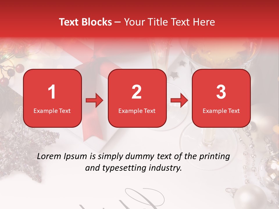 Pattern Bauble Communications PowerPoint Template