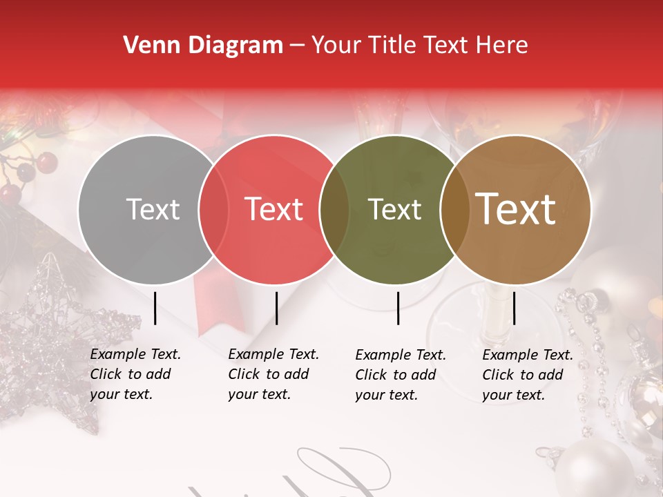 Pattern Bauble Communications PowerPoint Template