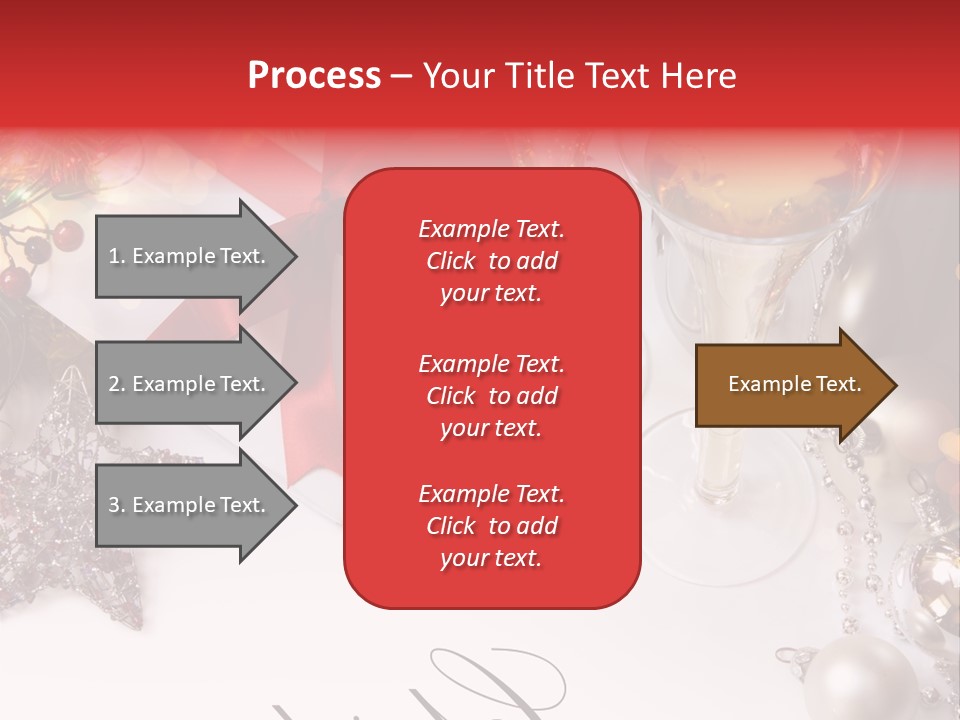 Pattern Bauble Communications PowerPoint Template