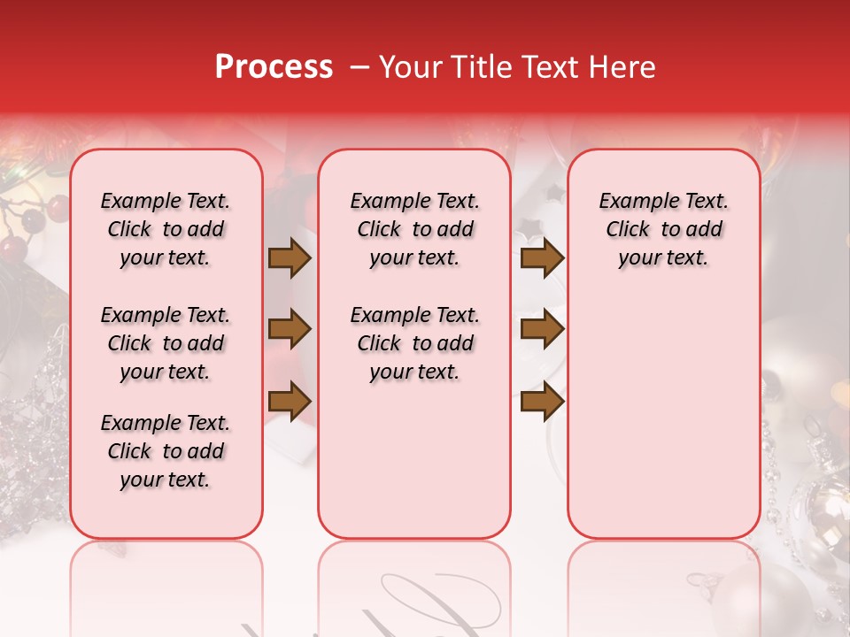 Pattern Bauble Communications PowerPoint Template