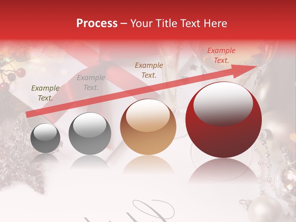 Pattern Bauble Communications PowerPoint Template