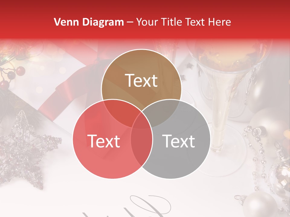 Pattern Bauble Communications PowerPoint Template