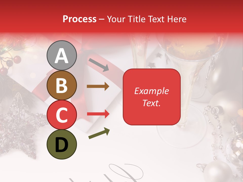 Pattern Bauble Communications PowerPoint Template