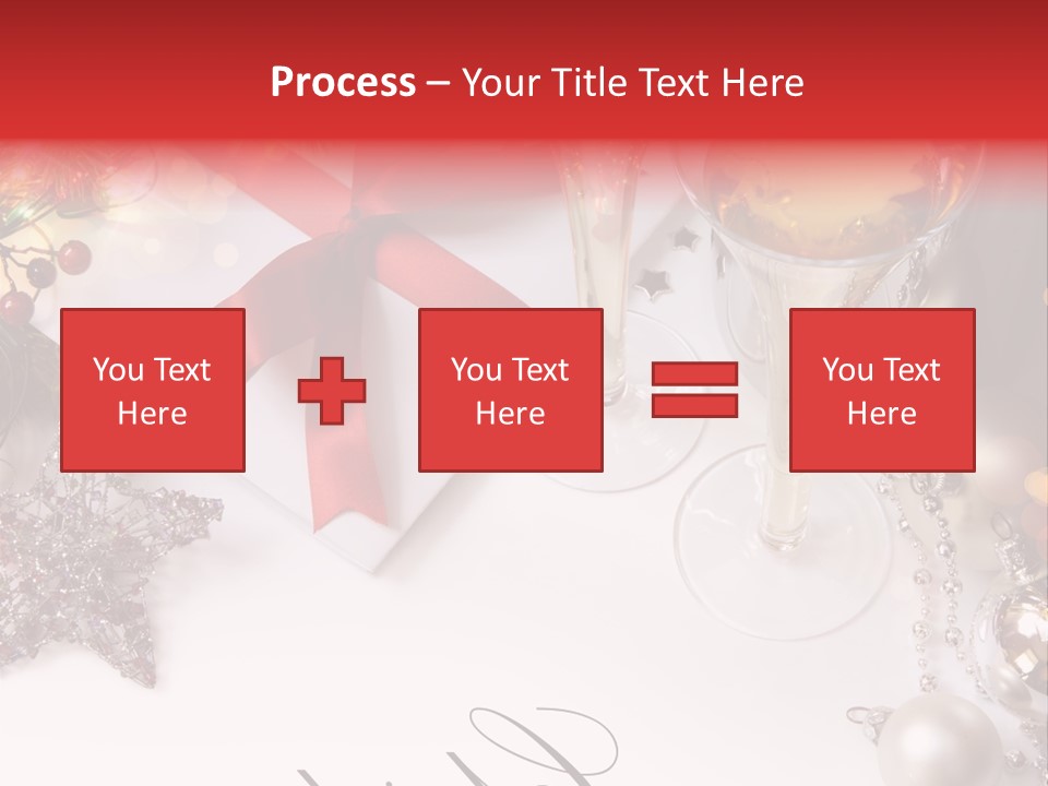 Pattern Bauble Communications PowerPoint Template