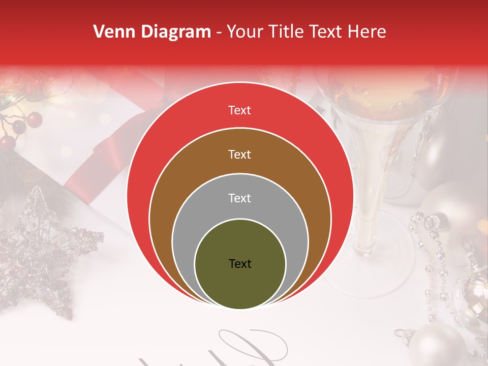 Pattern Bauble Communications PowerPoint Template