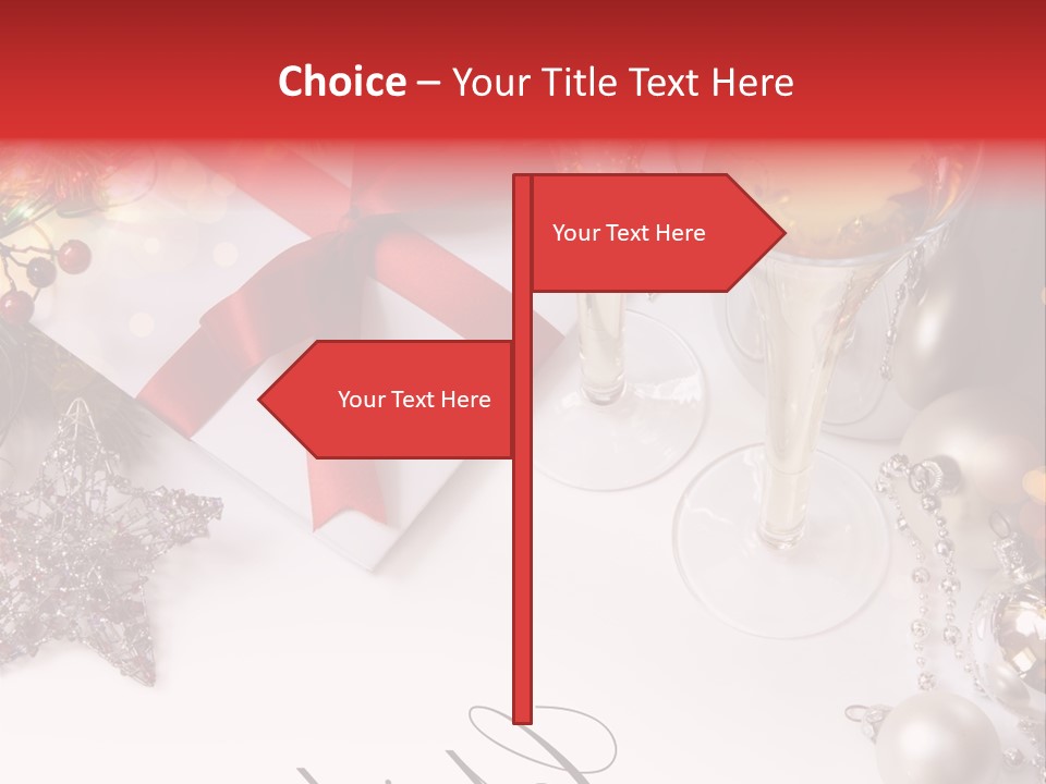 Pattern Bauble Communications PowerPoint Template