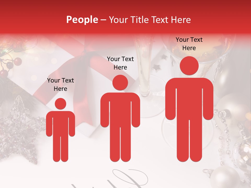 Pattern Bauble Communications PowerPoint Template