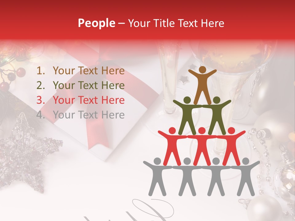 Pattern Bauble Communications PowerPoint Template