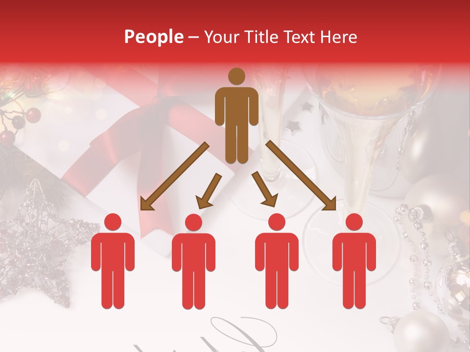 Pattern Bauble Communications PowerPoint Template