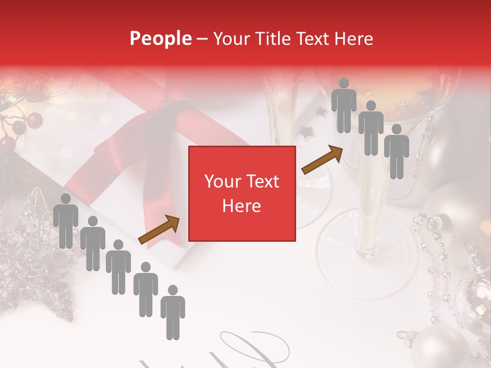 Pattern Bauble Communications PowerPoint Template