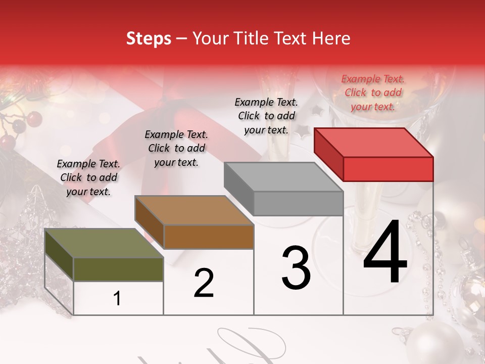 Pattern Bauble Communications PowerPoint Template