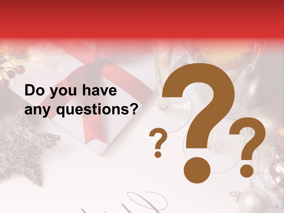 Pattern Bauble Communications PowerPoint Template