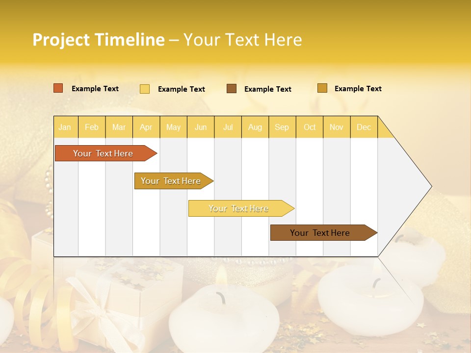 Gifts Romance Wax PowerPoint Template