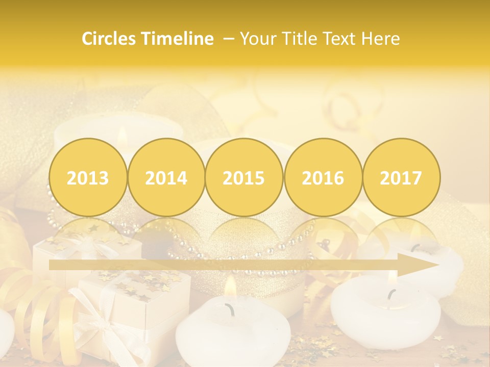 Gifts Romance Wax PowerPoint Template