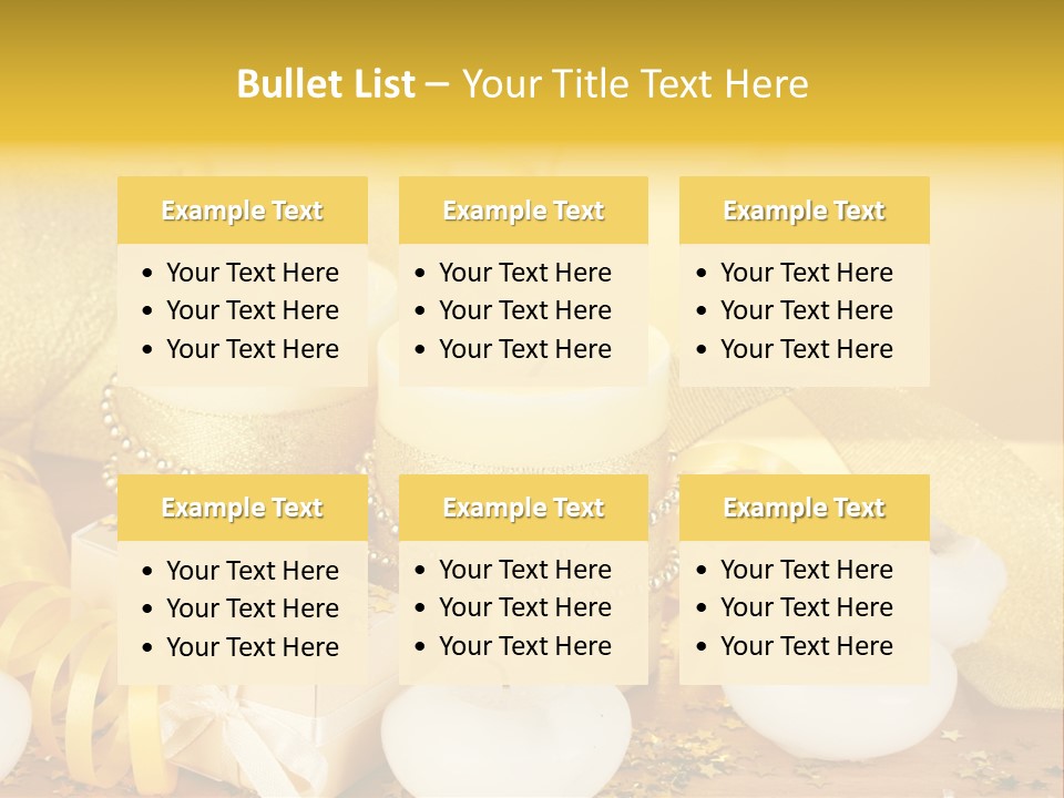 Gifts Romance Wax PowerPoint Template