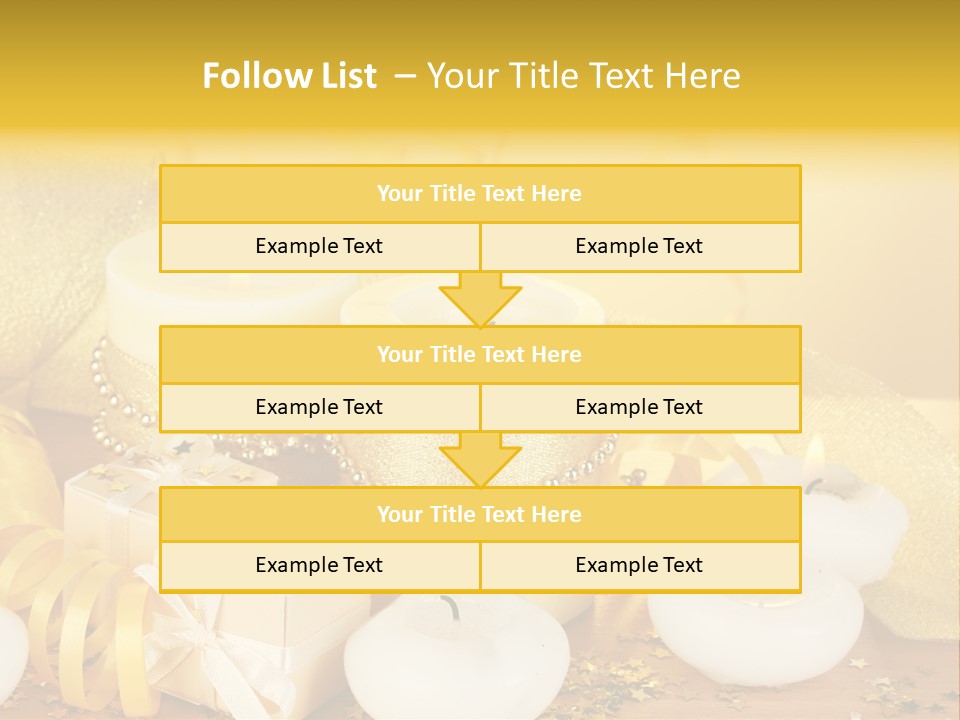Gifts Romance Wax PowerPoint Template