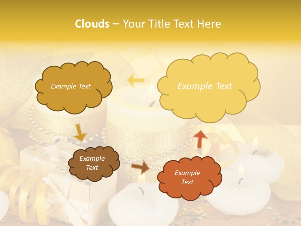 Gifts Romance Wax PowerPoint Template