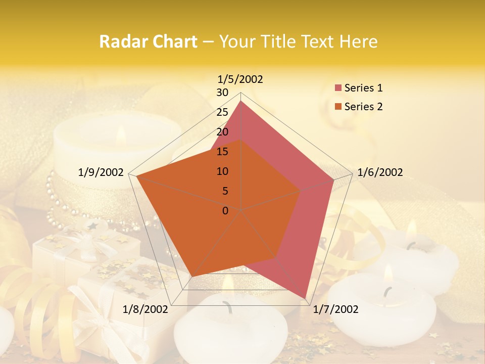 Gifts Romance Wax PowerPoint Template