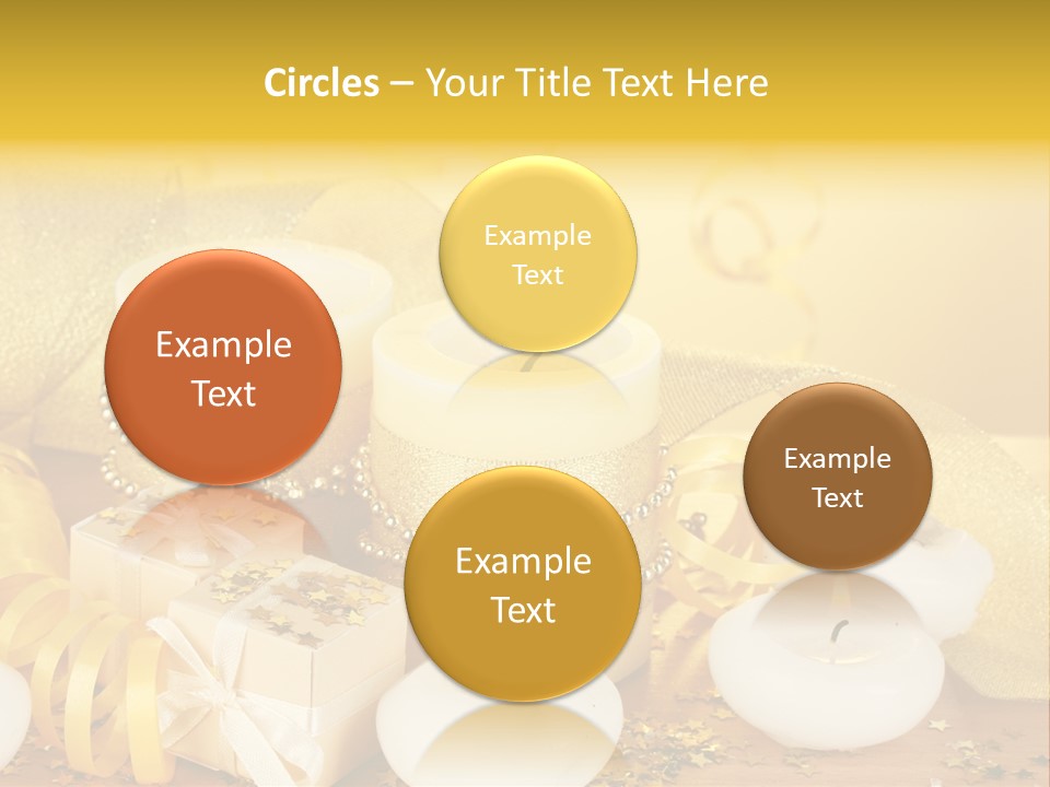 Gifts Romance Wax PowerPoint Template