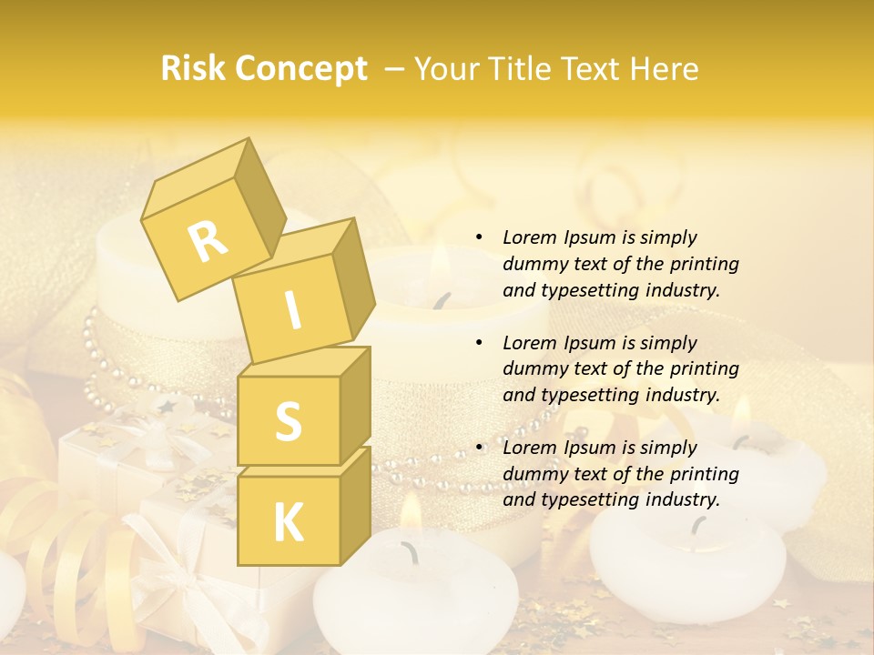 Gifts Romance Wax PowerPoint Template