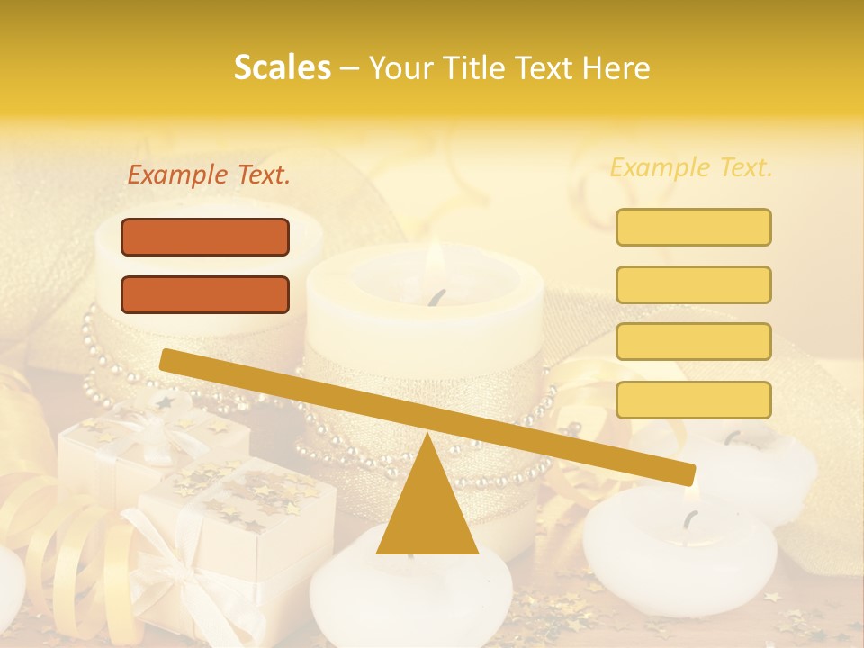 Gifts Romance Wax PowerPoint Template