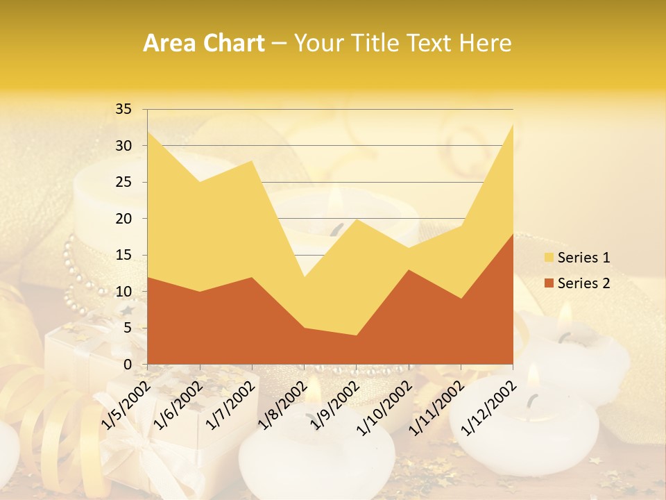 Gifts Romance Wax PowerPoint Template