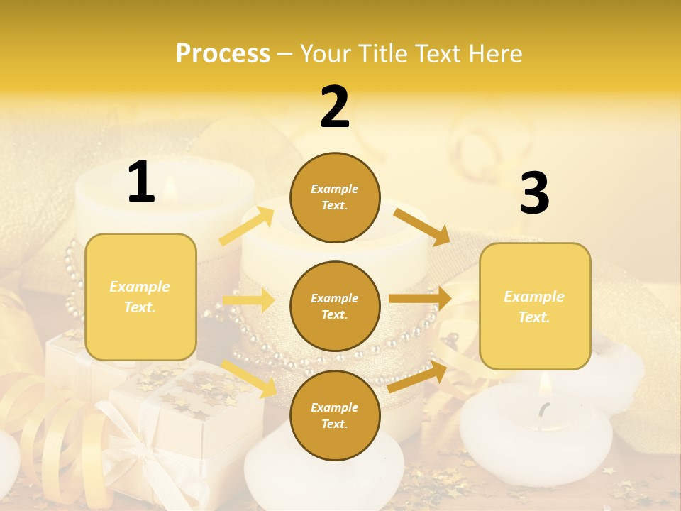 Gifts Romance Wax PowerPoint Template