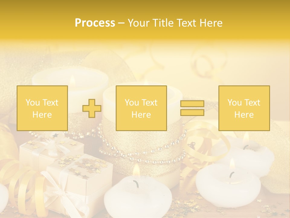 Gifts Romance Wax PowerPoint Template